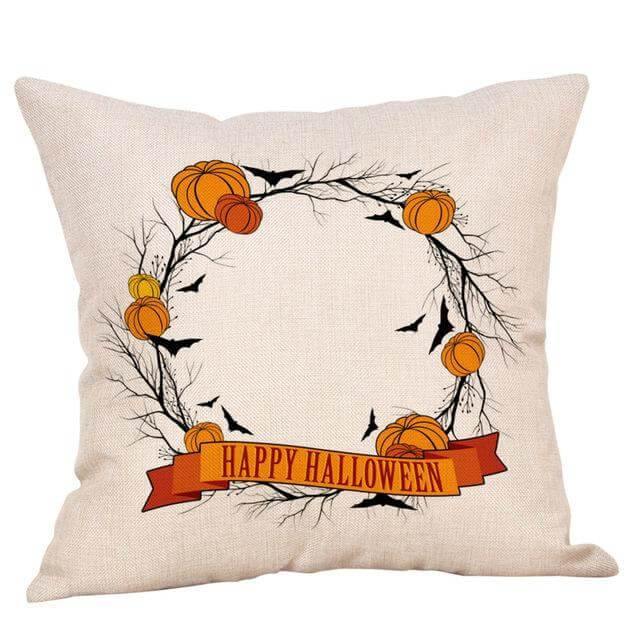 Harvest Season Fall Halloween Pillow Cases - Image 1