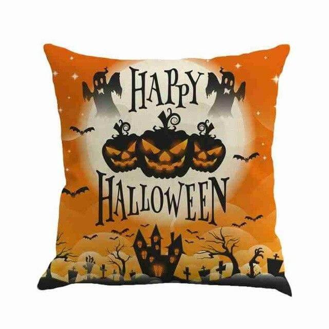 Scary House Halloween Pillow Cases - Image 6