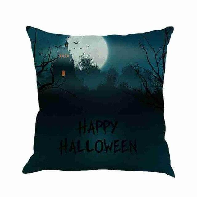 Scary House Halloween Pillow Cases - Image 5