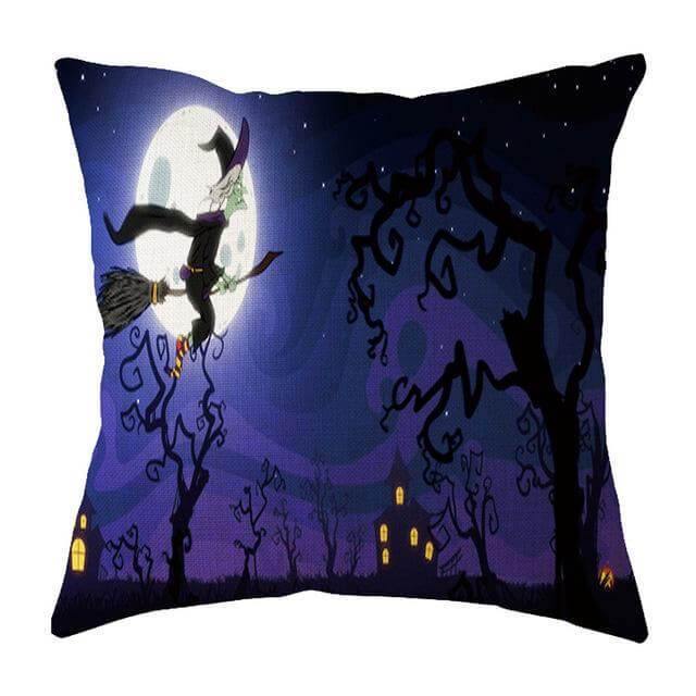 Decorative Scary Pumpkin Halloween Pillow Cases - Image 4