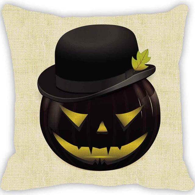 Pumpkin Scary Halloween Pillow Cases - Image 1