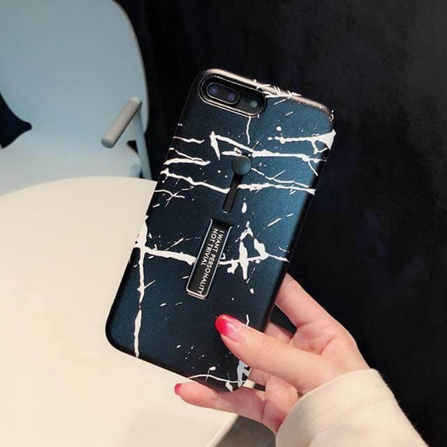 Marble Pattern Soft Silicon Iphone Case - Image 0