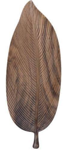 Walnut Snack Tray Leaf Plates - Image 2