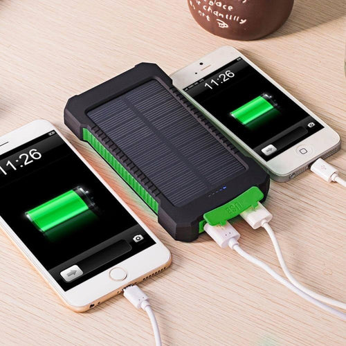 Waterproof 20000mAh Solar Charger PowerBank - Image 0