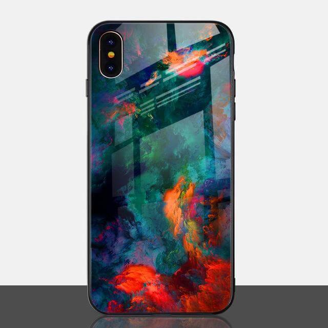 Luxury Marble Glass Agate Soft Edge Iphone Cases - Image 6