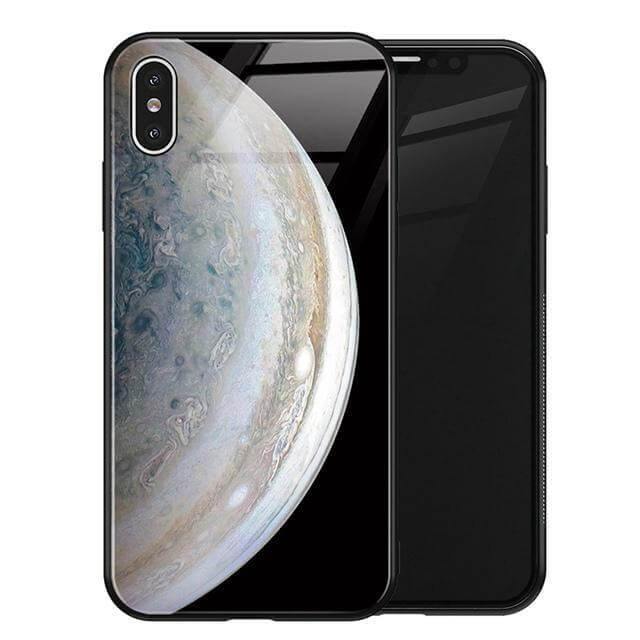 Luxury Space Silicone Glass Anti Slip Iphone Cases - Image 30