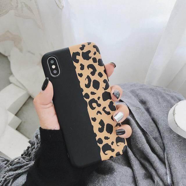 Cute Leopard Design Colorful Soft Iphone Cases - Image 4