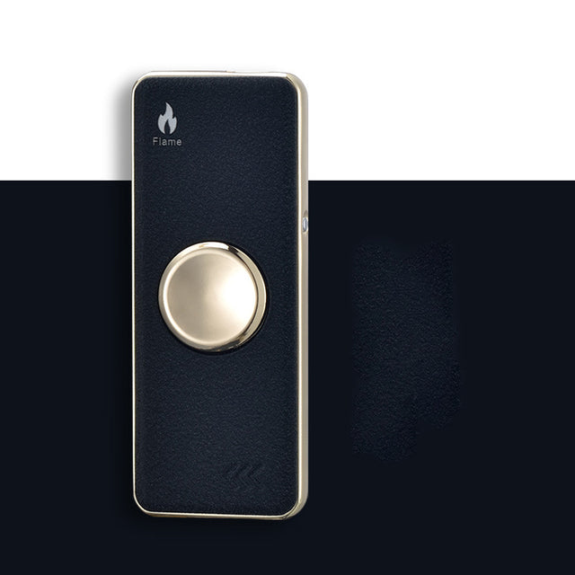Windproof USB Lighter Fidget Spinner - Image 5