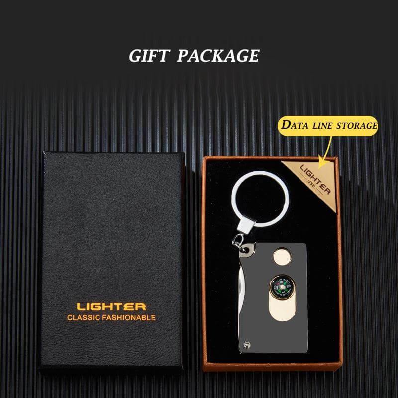 Flameless Windproof Multi-function Lighter - Image 1