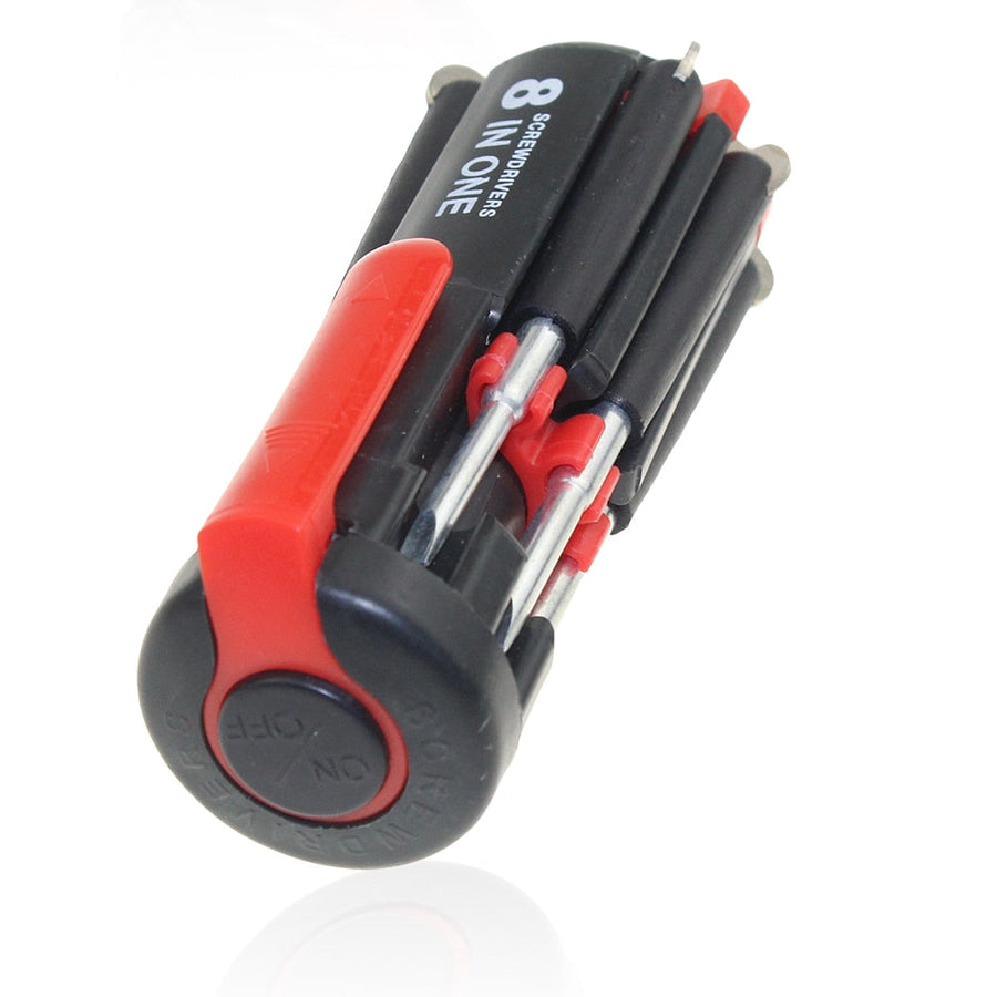 8in1 LED Foldable Screwdriver Set - Image 2