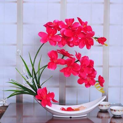 Artificial Butterfly Orchid Flowers Set - Image 13