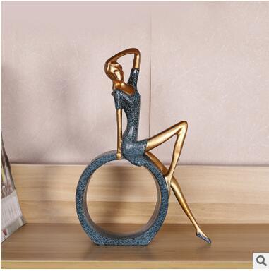 Creative European Miniature Modern Girl Figurines - Image 6