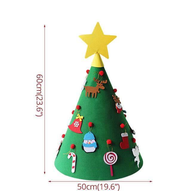 3D Christmas Tree Hanging Ornaments for Kids Xmas Gifts - Image 1