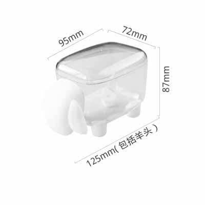 Mini Sheep Shape Storage Box - Image 3