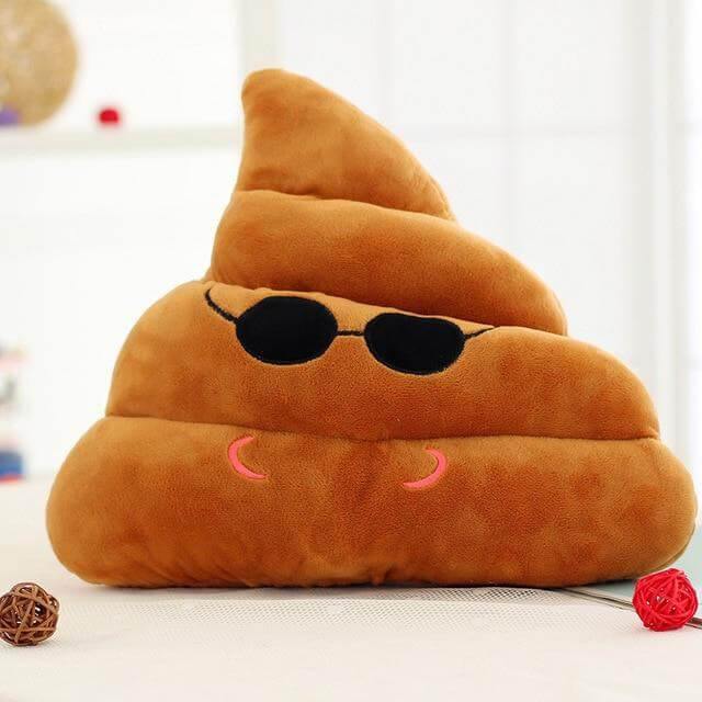 Poop Face Emoji Pillows - Image 3