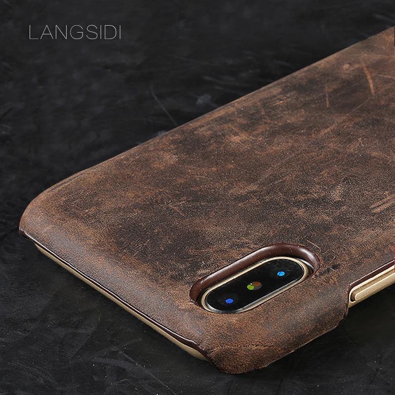 Handmade Luxury Genuine Leather Iphone Case - Image 5