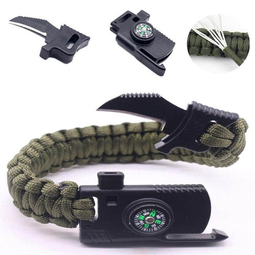 Survival Outdoor Camping Bracelet - Image 0