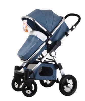 Luxury 3 in 1 Portable Higher Land-scape Carriage Foldable Baby Stroller - Image 5