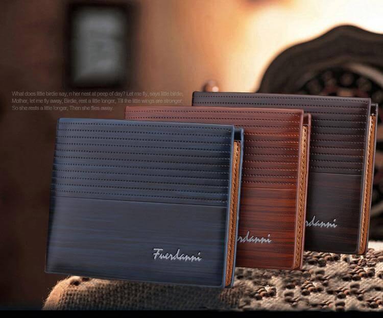 Luxury Slim Leather Men Wallet - Image 3