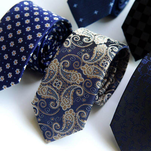 Designers Fashion Dot Striped Plaid neck Tie - Image 0