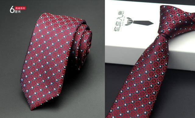 Designers Fashion Dot Striped Plaid neck Tie - Image 11