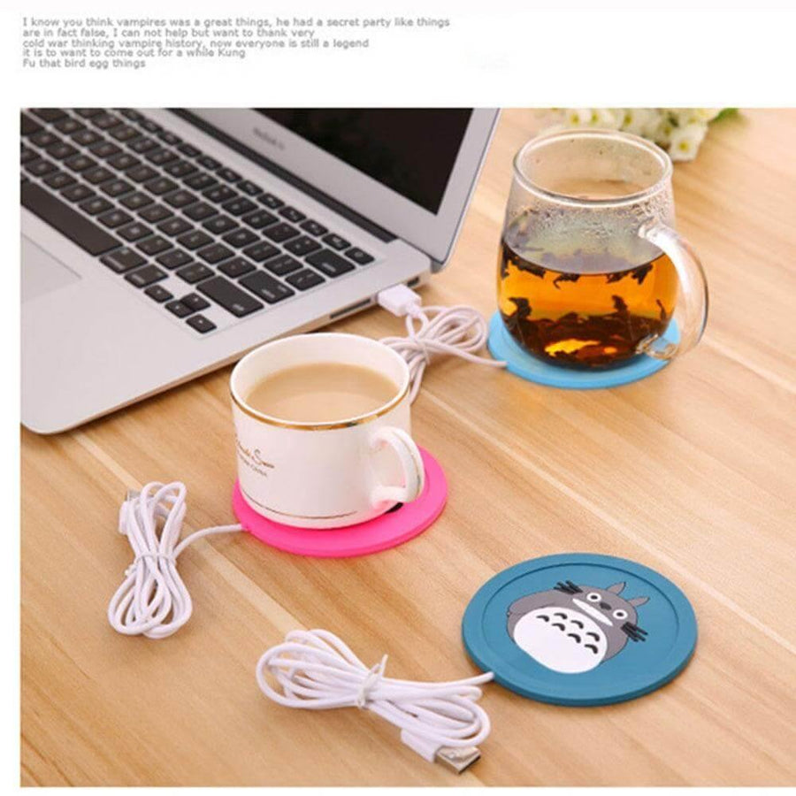 USB Cute Silicone Coffee Heater Tray - Image 1