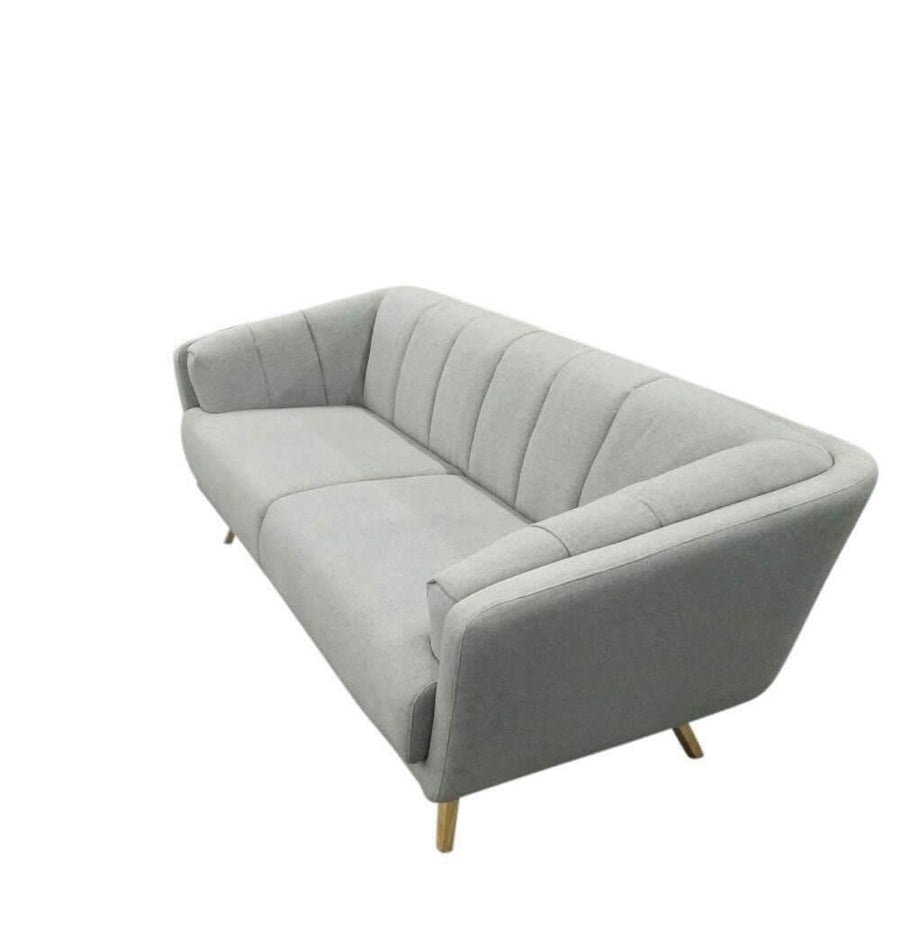 Comfy Luxury Mid-Century & Scandinavian 3-Seater Sofa - Image 1