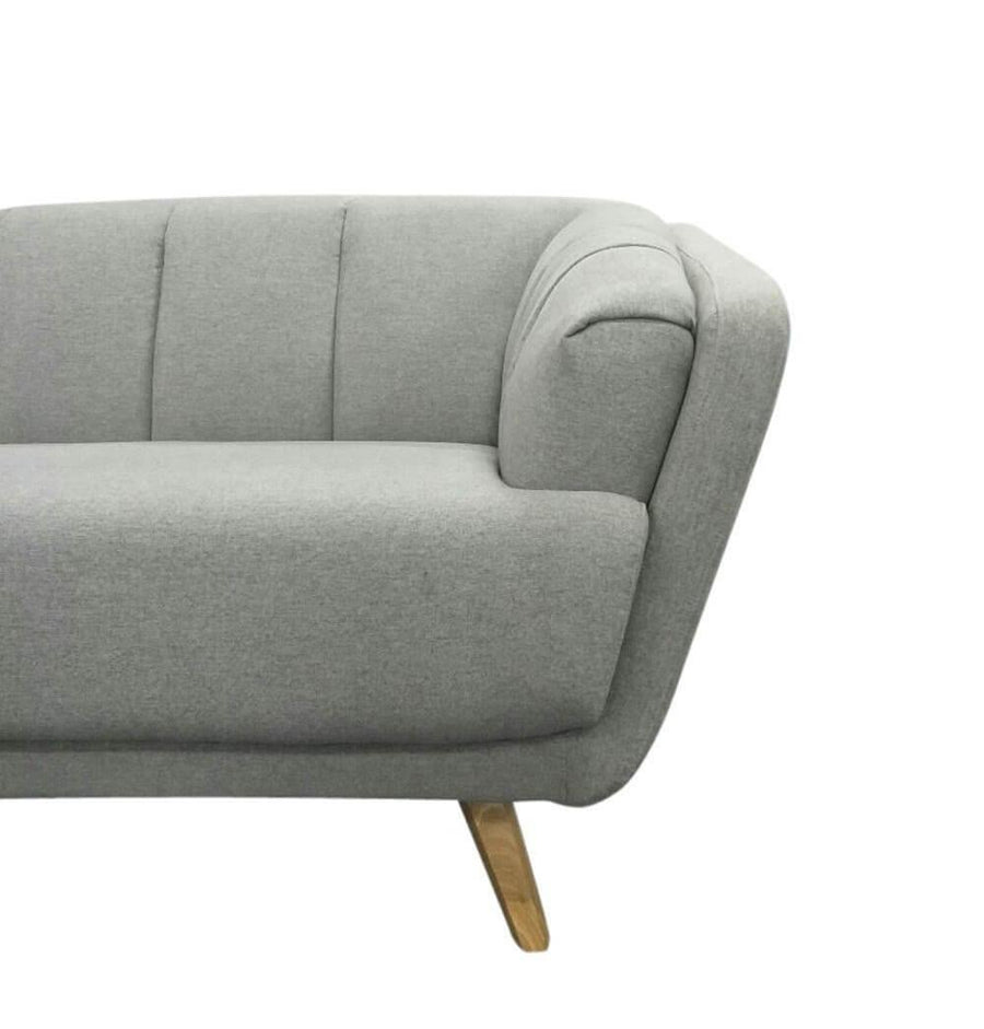 Comfy Luxury Mid-Century & Scandinavian 3-Seater Sofa - Image 5