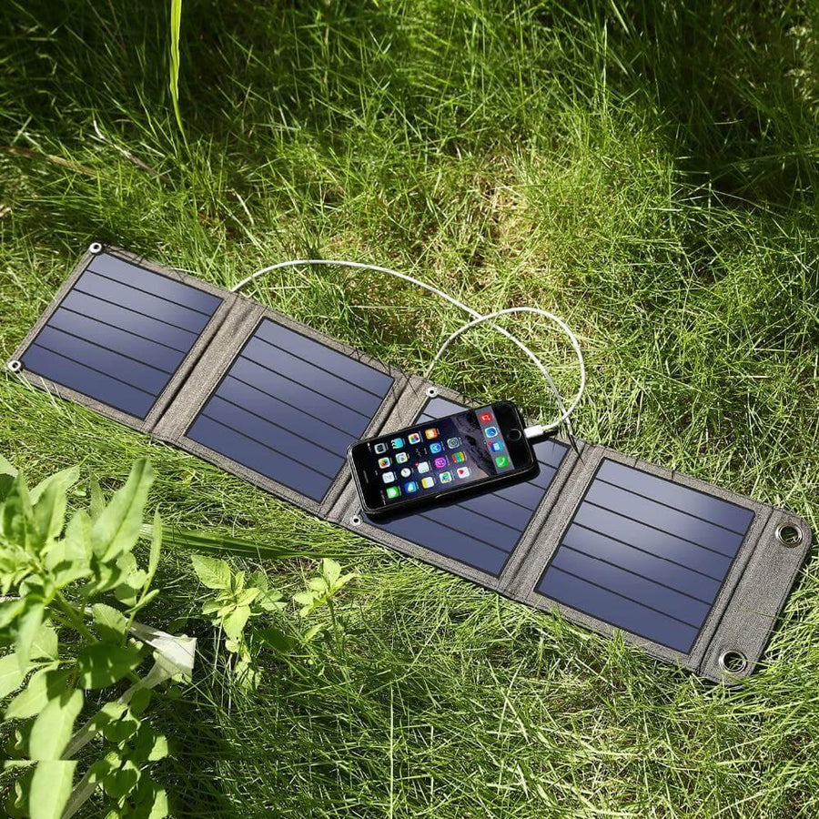 14W Portable Solar Panels 5V 2.1A USB - Image 6