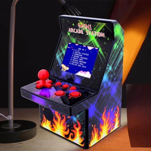 8-Bit Mini Arcade Games WITH Built-in 200 Classic Games - Image 3