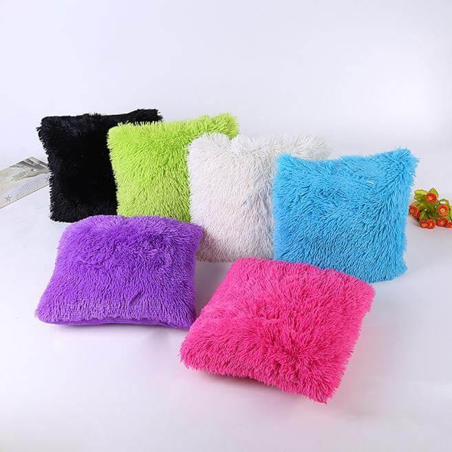 Puffy Fuzzy Hairy Pillow Cases - Image 8