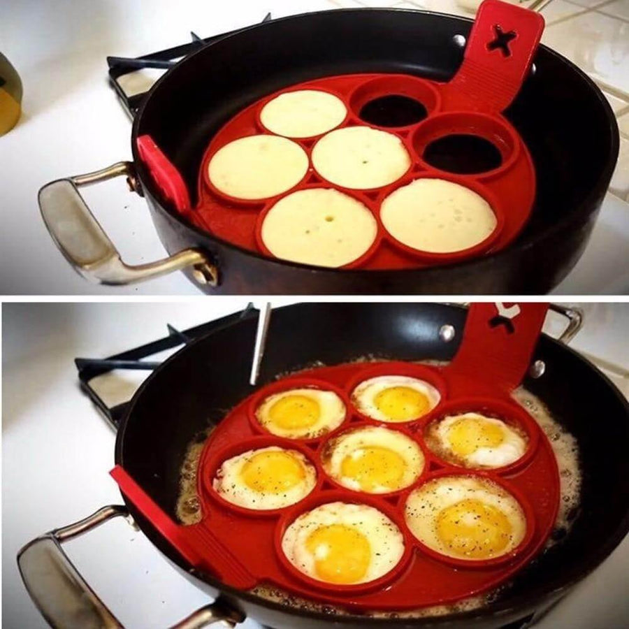 Nonstick Pancake Cooking Egg Maker Gadget - Image 10