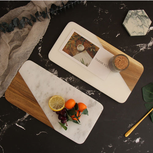 Nordic Simple Marble Serving Tray - Image 0