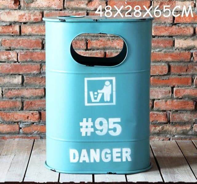 Retro Fire Hydrant Trash Can - Image 8