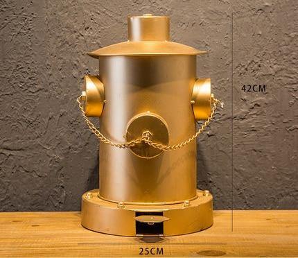 Retro Fire Hydrant Trash Can - Image 2
