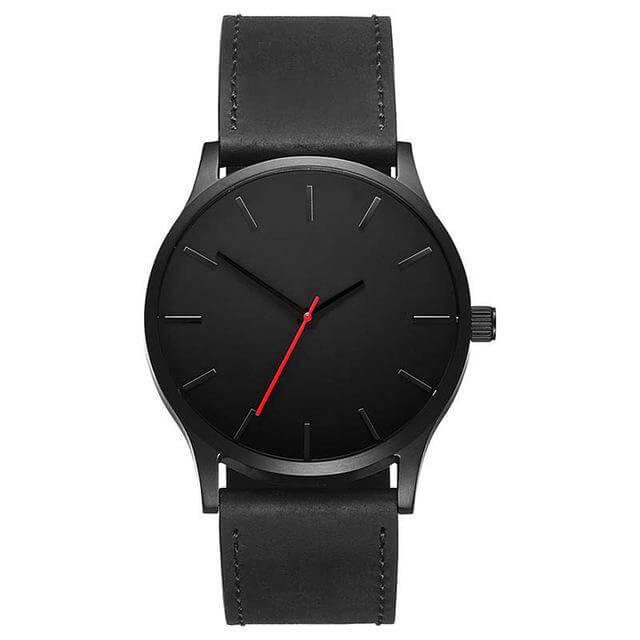 Military Leather Business Style Watch for Men - Image 3