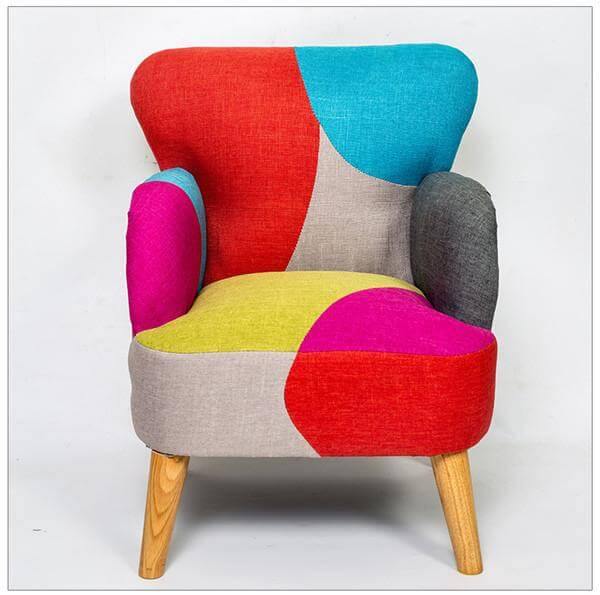 Rainbow Modern Comfy Chair - Image 1