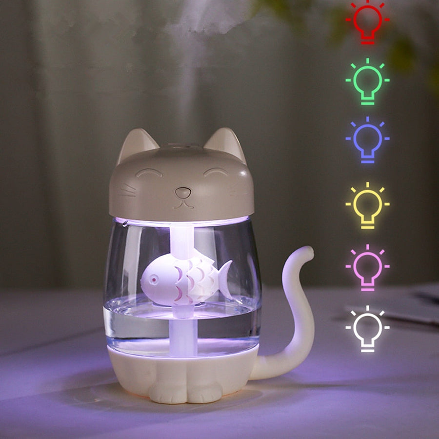LED Ultrasonic Animal Shaped Air Humidifier - Image 1