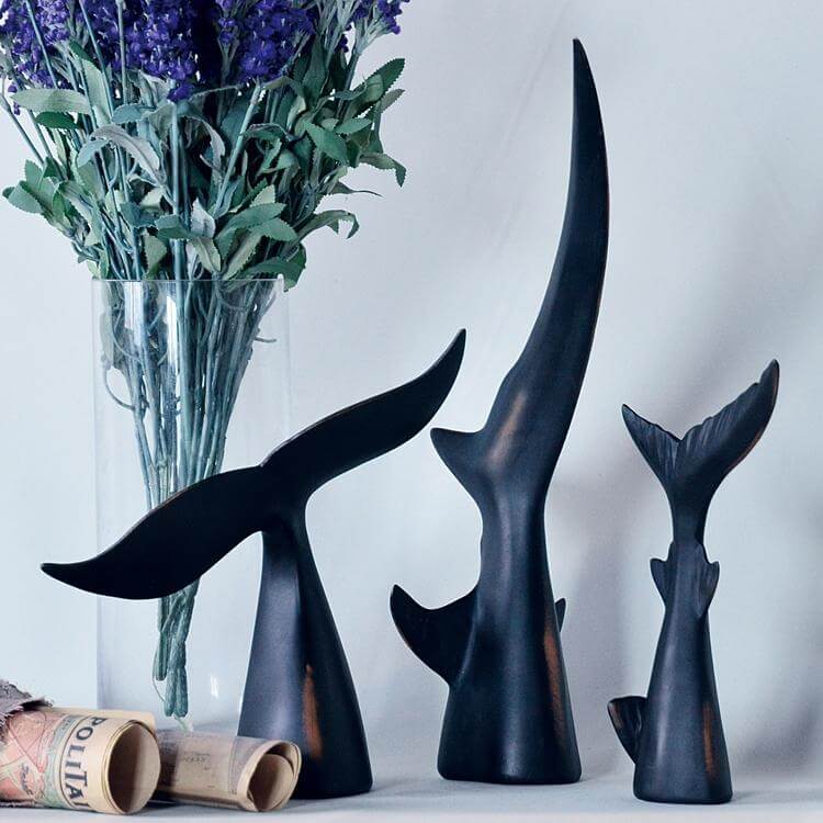 Creative Shark Tail Home Decor Ornaments - Image 0
