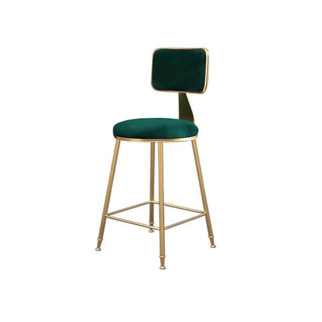 Nordic Modern Iron Bar Stool - Image 9
