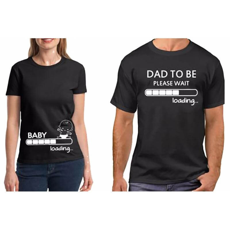 Baby Loading Funny T-shirt - Image 0