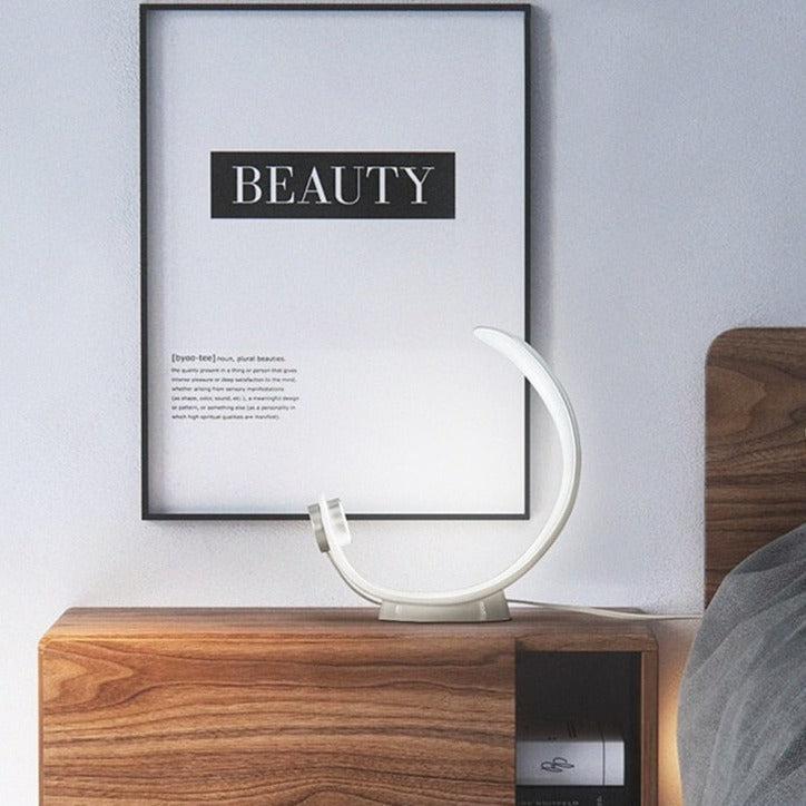 Modern Nordic Curl Table LED Lamp - Image 6
