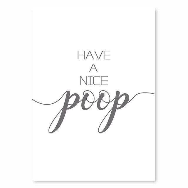 Funny Toilet Canvas Paintings - Image 4