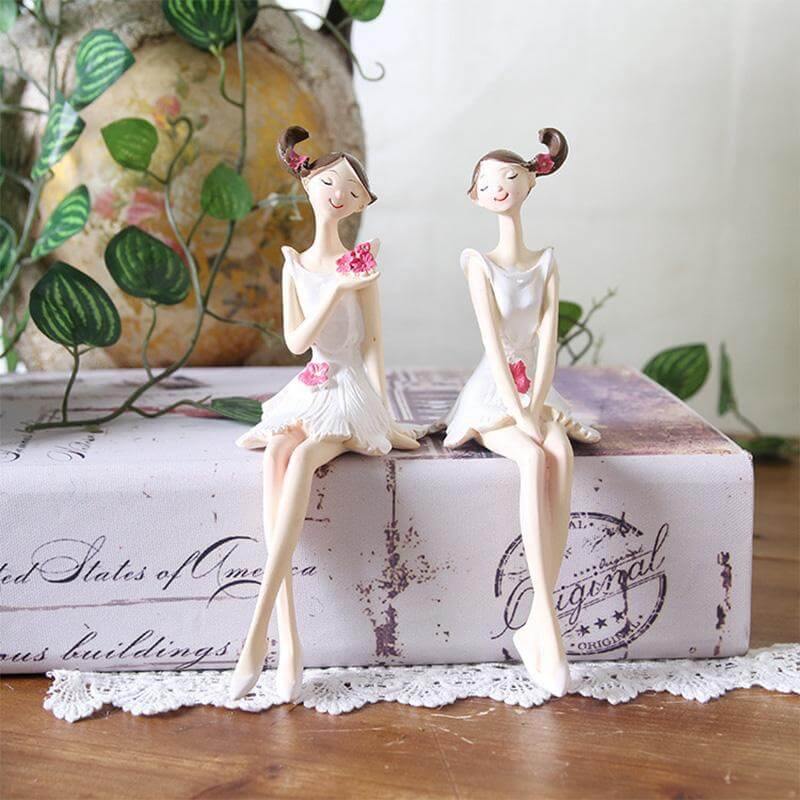 2pcs/set Fairy Angel Figurines - Image 3