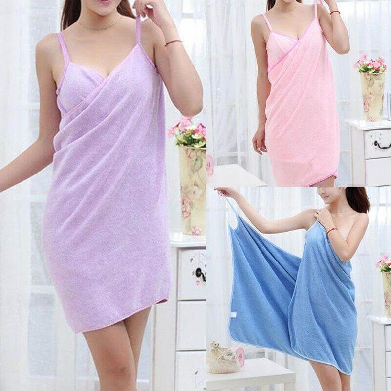 Microfiber Wearable Bathrobe - Image 0