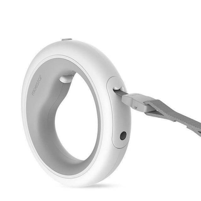 Retractable LED Leash Ring Collar - Image 1