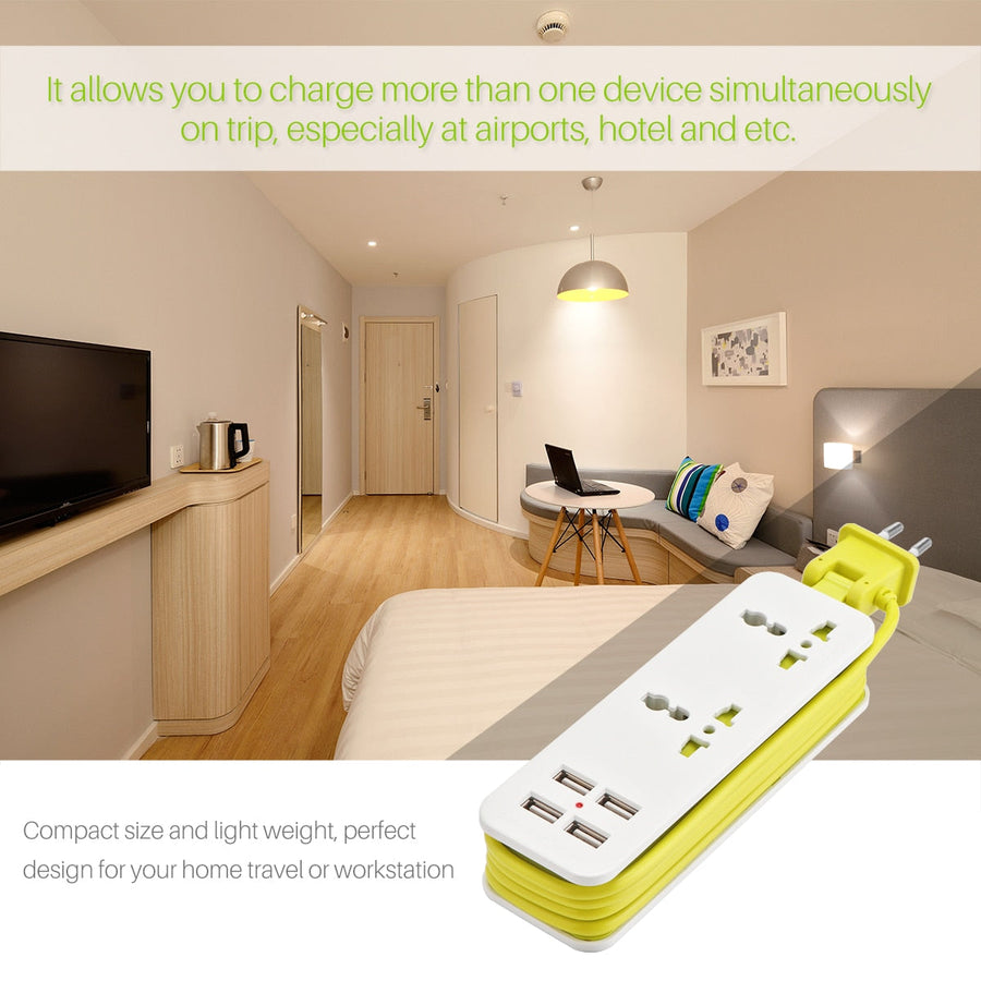 Portable Travel Surge Protector Outlet - Image 6