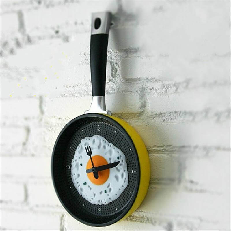 Omelette Pot Wall Clock - Image 0