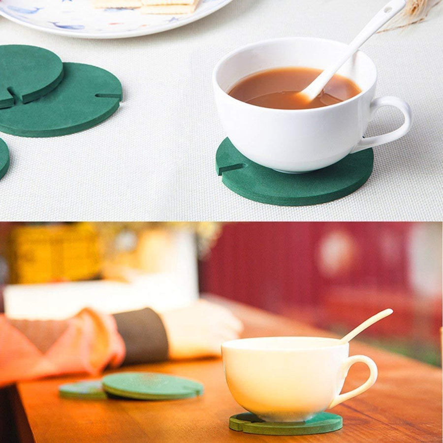 Non-Slip Cactus Coaster Set - Image 1