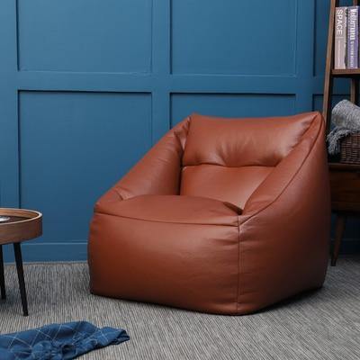 Lazy Sofa Leather Bean Bag - Image 16